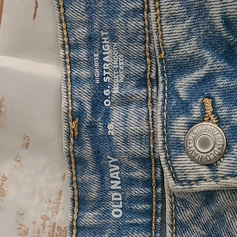 Old Navy .. New .. O.G. Straight High Rise 5" inseam‎ - Picture 3 of 7
